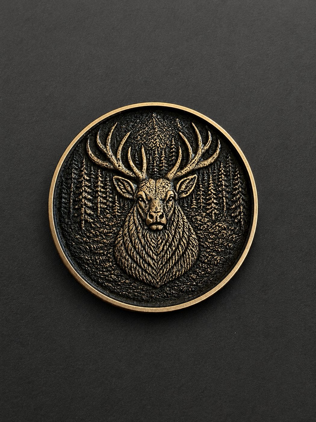 Custom engraved coin